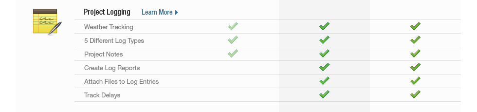 UDA ConstructionOnline Comparison