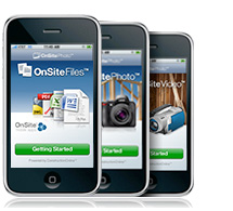 OnSite Mobile Apps for iPhone