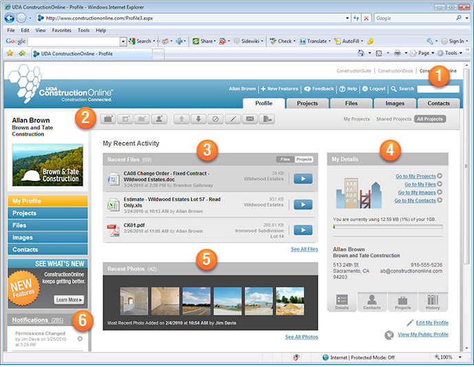 UDA ConstructionOnline