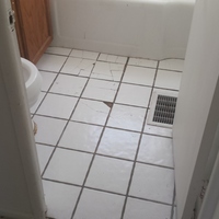 Small Bathroom Job