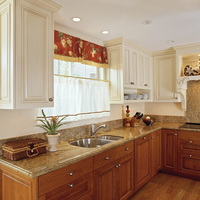 Provincial Townhouse Kitchen