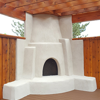 Custom Deck with Kiva Fireplace